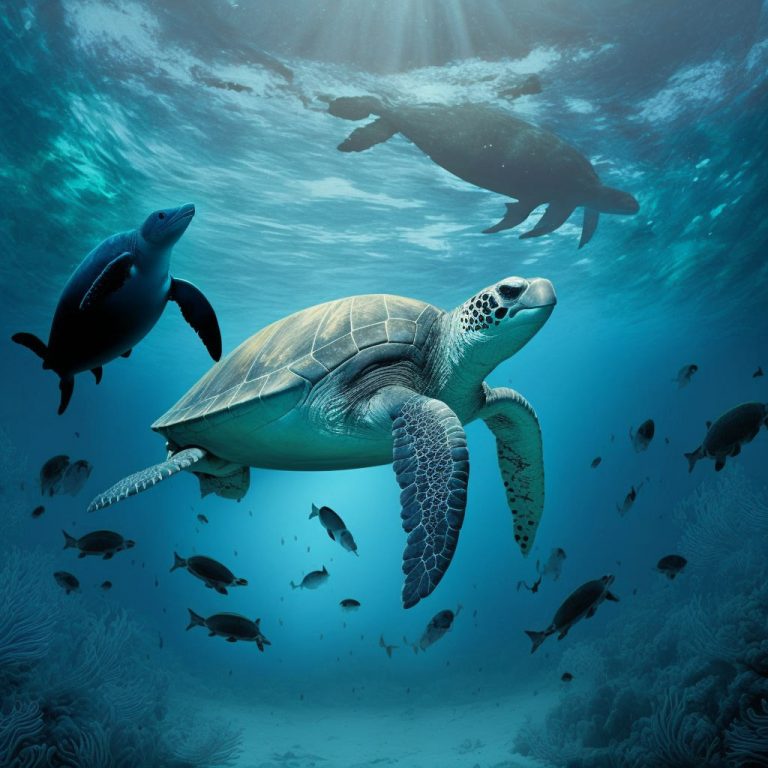 Do Turtles and Dolphins communicate?