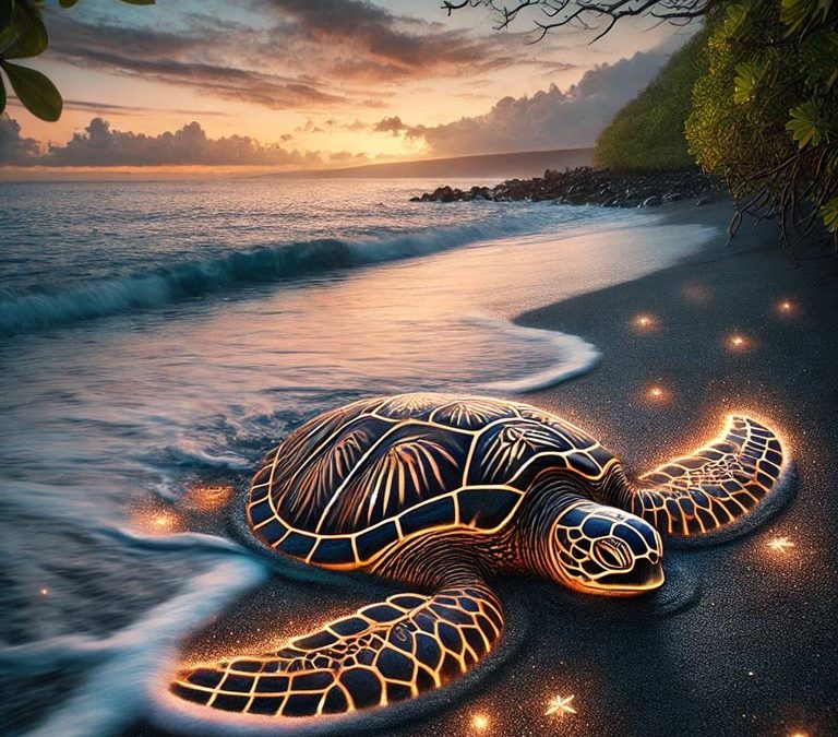 The Amazing Legend of Kauila: The Hawaiian Turtle Goddess of Punaluʻu