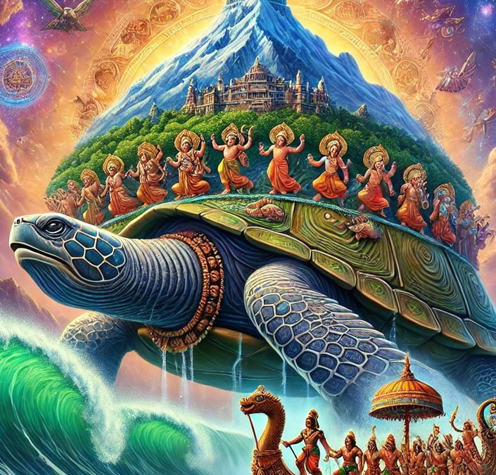 Which god is the symbol of the turtle?