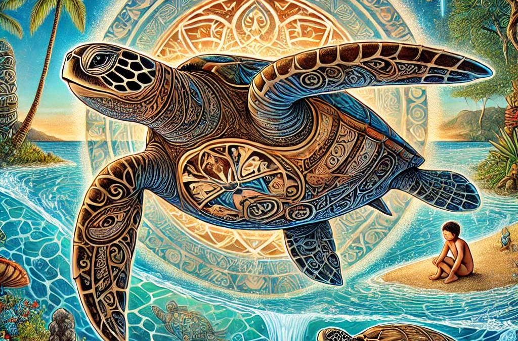 What is the myth of Hawaiian honu (Sea Turtle)?