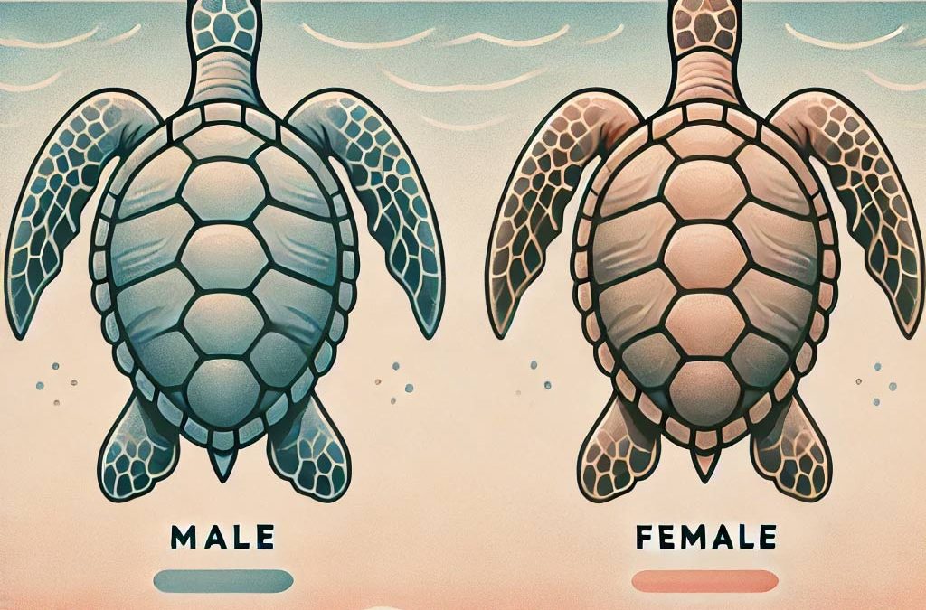 How to Tell the Difference Between Male and Female Sea Turtles