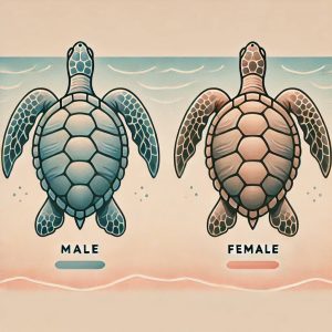 How to Tell the Difference Between Male and Female Sea Turtles - Turtle