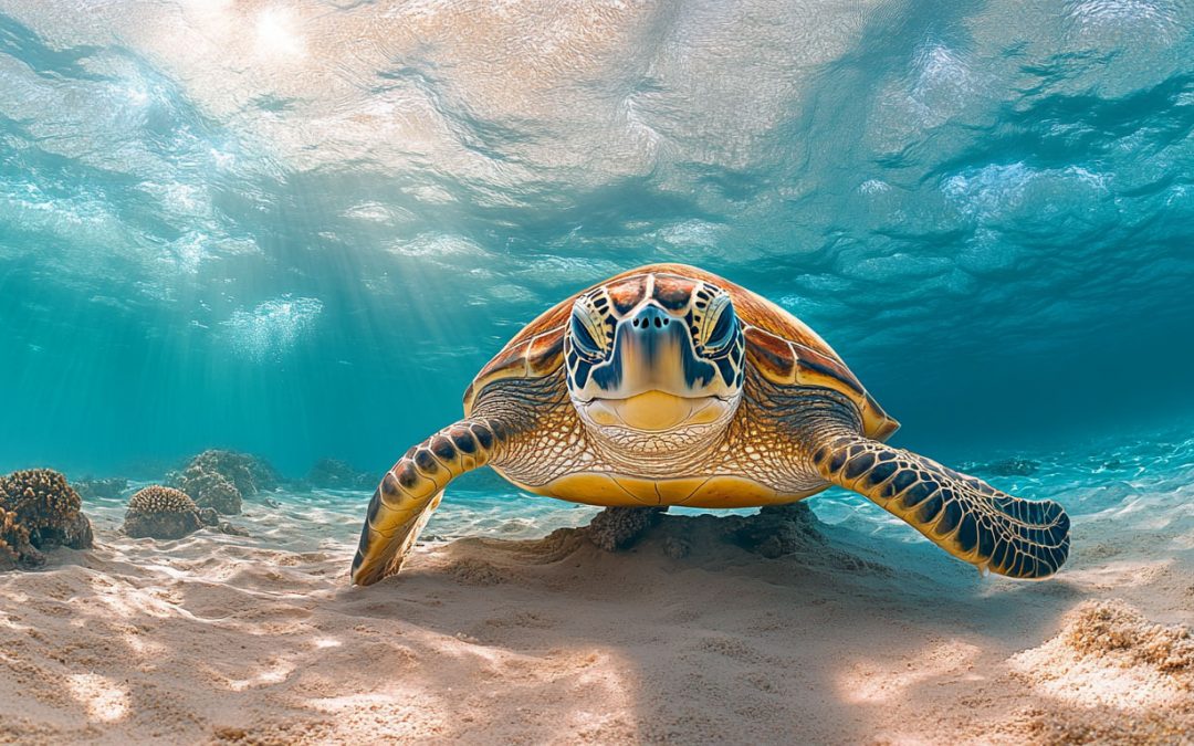 Oahu’s Green Sea Turtles: What to Do When One Swims Up to You