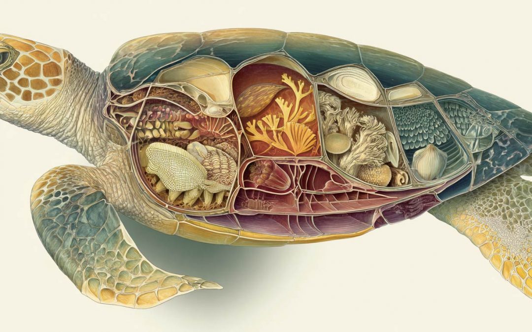 Inside the Sea Turtle’s Stomach: Nature’s Food Trap