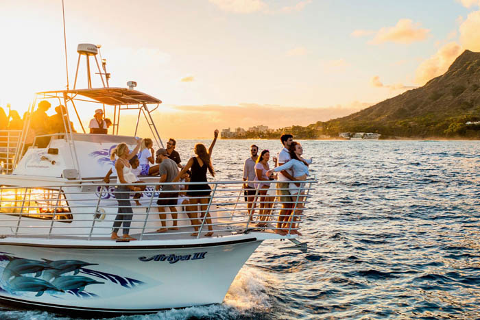 Sunset cruise Waikiki
