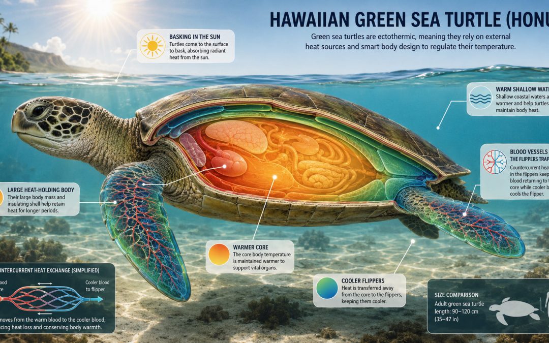 Do Sea Turtles Get Cold? How Hawaiian Honu Stay Warm