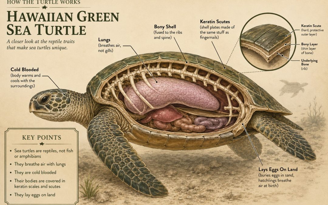 Are Sea Turtles Reptiles? What Makes A Honu A Reptile
