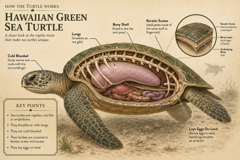 Are Sea Turtles Reptiles? What Makes A Honu A Reptile