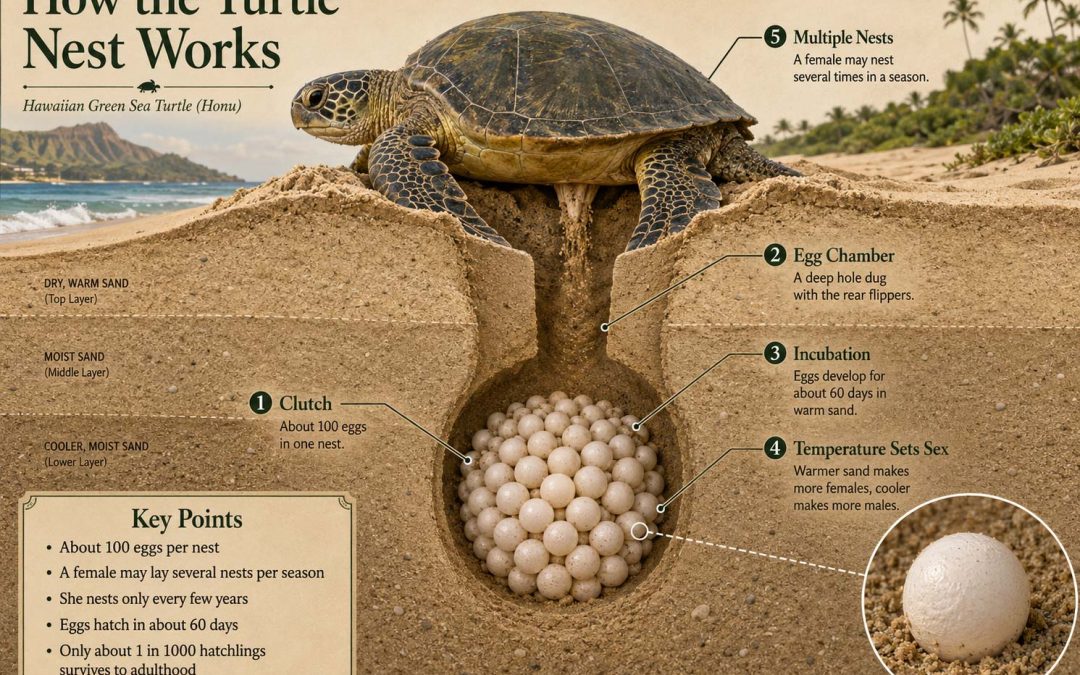 How Many Eggs Do Sea Turtles Lay? Inside A Honu Nest