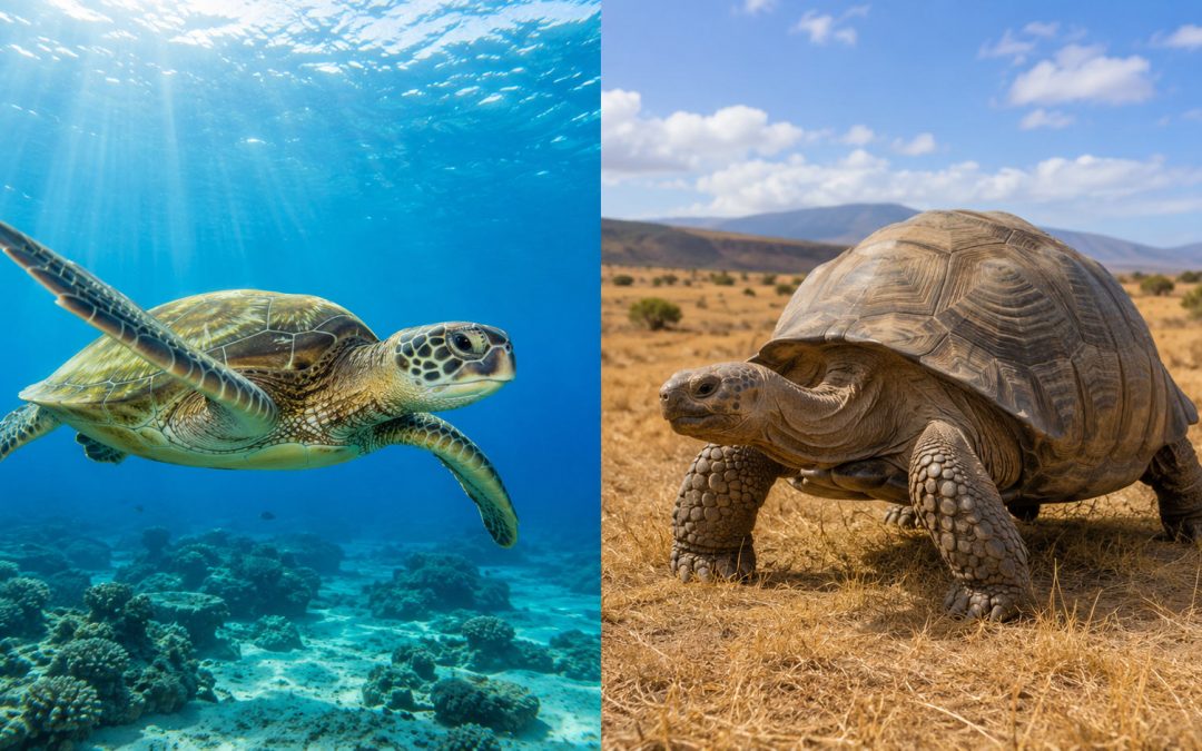 Sea Turtle vs Tortoise: What Is The Real Difference?