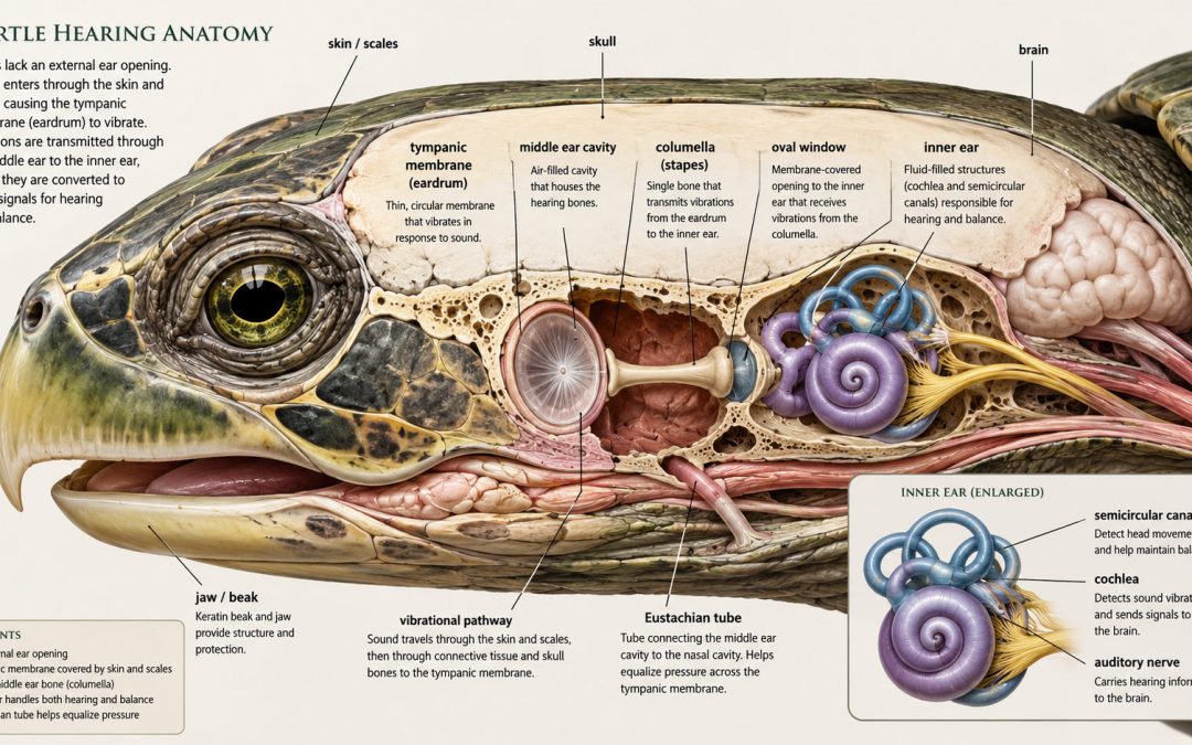 Can Sea Turtles Hear? Inside the Hidden Ears of a Hawaiian Honu