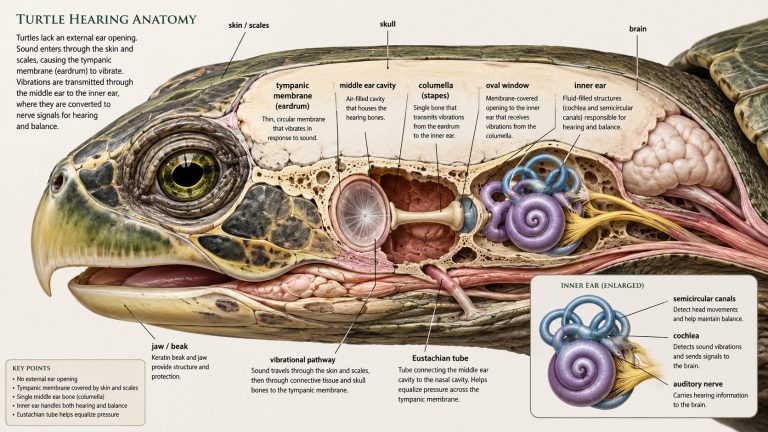 Can Sea Turtles Hear? Inside the Hidden Ears of a Hawaiian Honu