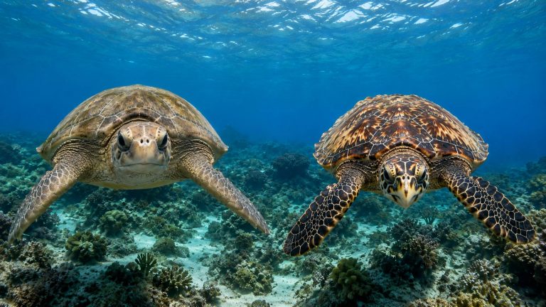 Green Sea Turtle vs Hawksbill: How to Tell Hawaii’s Two Turtles Apart