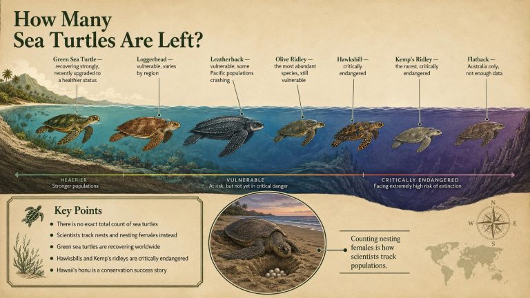 How Many Sea Turtles Are Left? A 2026 Look by Species