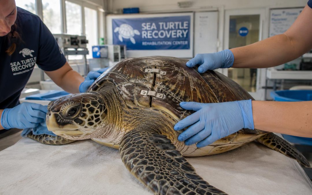 Can a Sea Turtle’s Cracked Shell Heal?